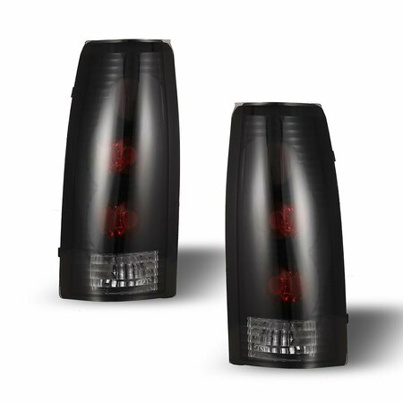 WINJET Altezza Tail Lights - Black / Smoke CTWJ-0003-BS